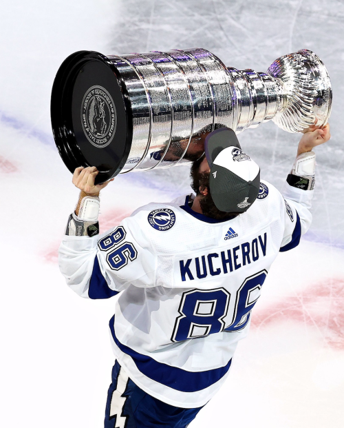 nhloffseason:Nikita Kucherov is a Stanley Cup Champion