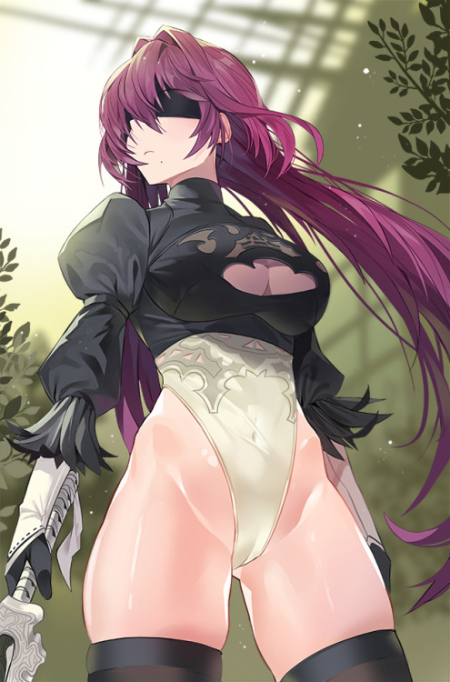 gae-bolg-alternative-dot-exe: Scathach (Part 1) by DAMDA  