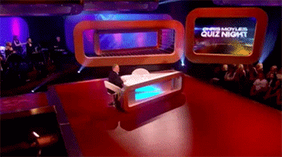 be-alittleproudofme:john barrowman vs. gravity heh, id forgotten the CM Quiz Night one :o)
