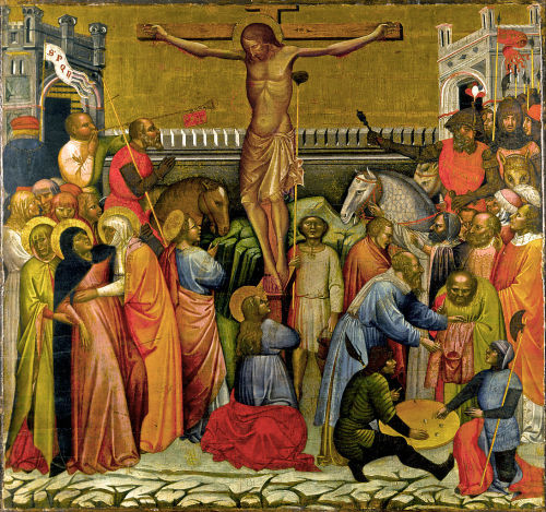 The Crucifixion, Jacobello del Fiore, 1395-1400