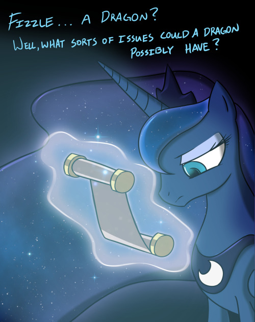 closetfizzle:  (Mod: Part 1 of 2. Some people asked Fizzle about what he dreams of and whether or not a certain princess of the night has ever visited him to help with his “problem.” Me, being the blond I truly am, managed to accidentally delete the