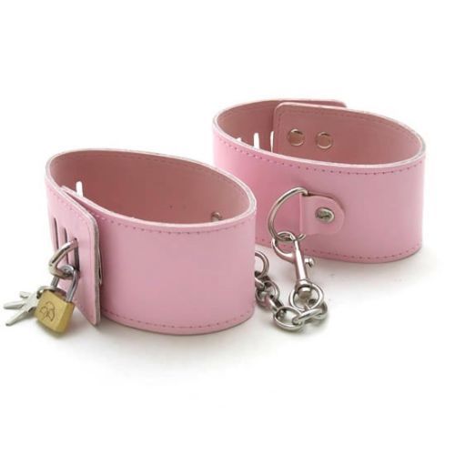 XXX frillymummy:locking pink cuffs photo