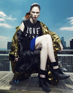 collections-from-vogue:  Coco Rocha in “Up