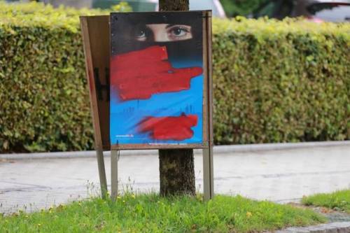 Just a small selection of the AfD (‘Alternative for Germany’, a far-right populist party) billboards