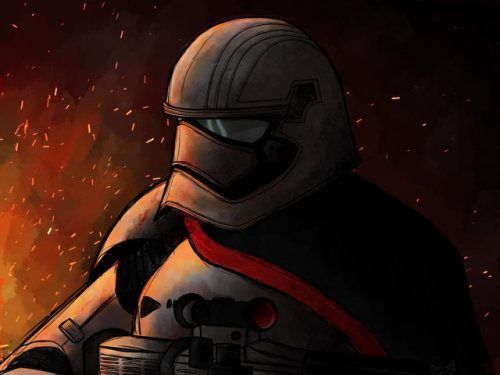 starwarsepisodes:Captain Phasma by Blue-Jakalope