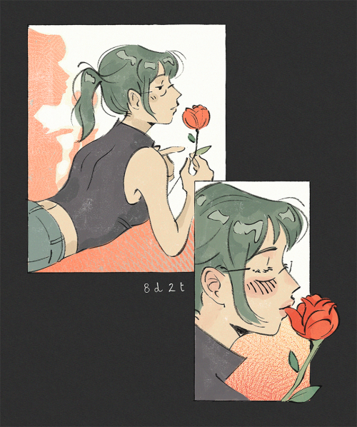 8d2t: the roses you send me