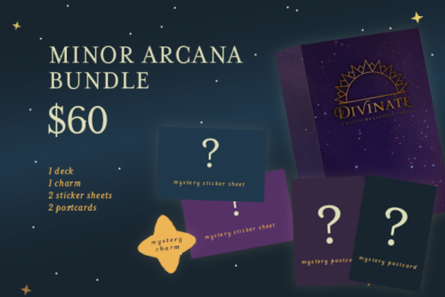 Pre-orders for Divinate: A Mystic Messenger Tarot Deck are open! From today, September 10th, 2019 un