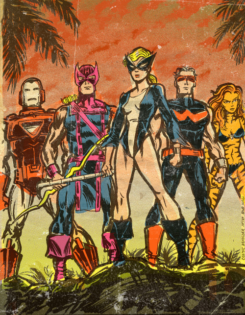 I heard the West Coast Avengers are back!(After Bob Hall)