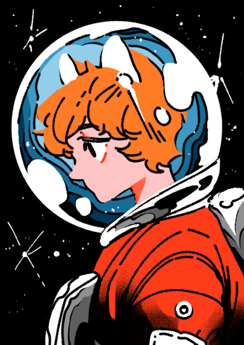 Astro Cat and Red Blood Cell draws! I&rsquo;ve been trying to do quick draws whenever I can with