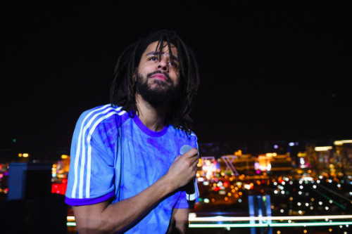 J. Cole Performs At Apex Social Club In Las Vegas, NV