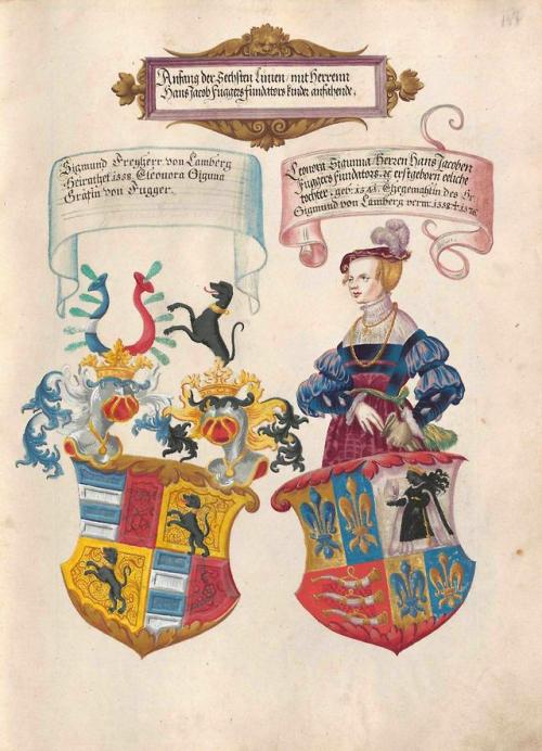 Fugger Ehrenbuch by Jorg Breau the Younger, 1545-49 