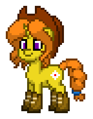 This Is Sharpshooter! A Pony That Came From Appaloosa To Ponyville When She Got An Application Into The