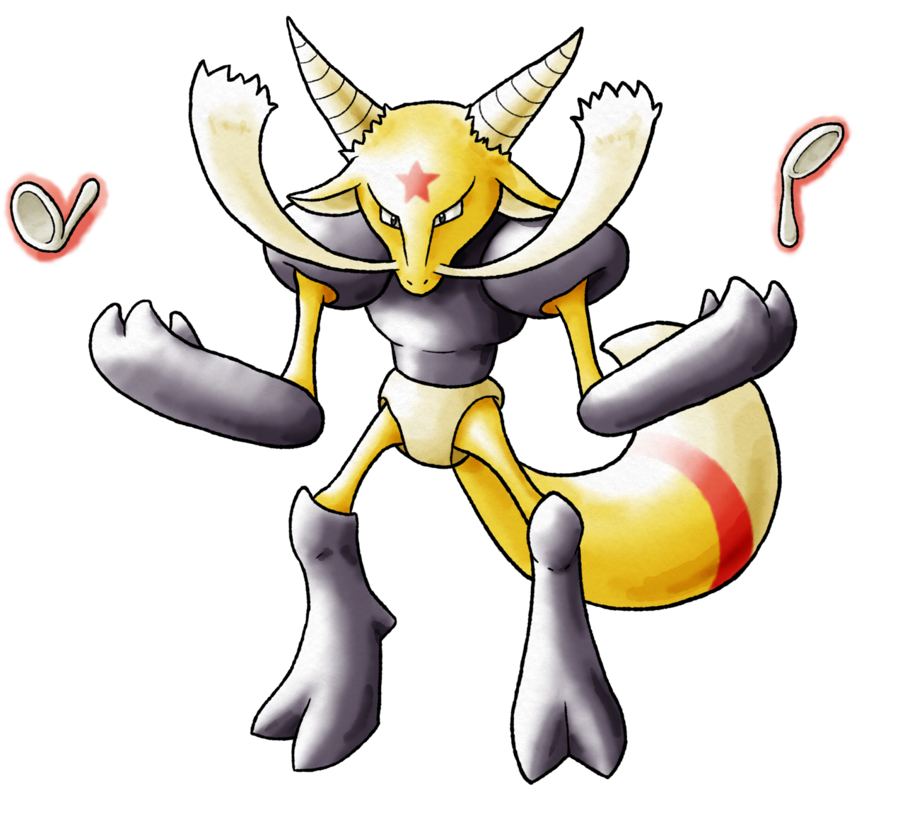 065/151 - Alakazam by rfalecca on DeviantArt