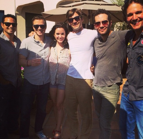 elyseblack: Ahhhh skweee skweeeee. Fangirling so hard.  Aaron Lohr! Vincent Larusso