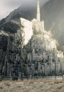 s-t-o-k-e-n-s:  Minas Tirith - The capitol of Gondor. Standing at over 1,320 feet tall, this beauty stands taller than the world trade centre. Greatest defence in middle earth, invulnerable to earthquakes and siege. The top of its beautiful white