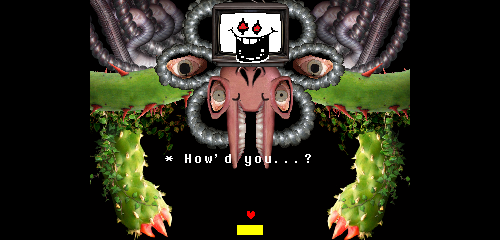 nothing useful. — (Part 1 of 2) At the start of the game, Flowey