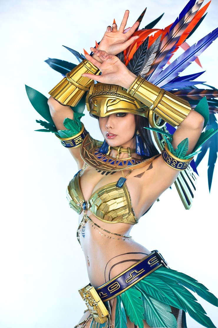 joh-gaming:  COSPLAYER SPOTLIGHT Tasha Cosplay Civilization Online Aztec 