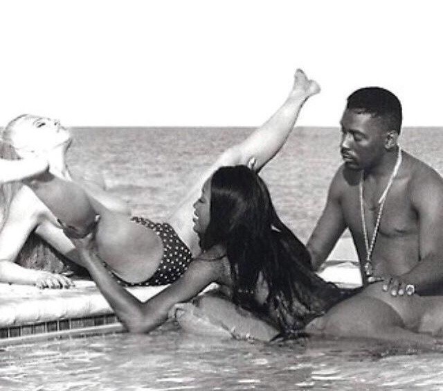 gold-kushkloudz:  Big daddy Kane x Naomi Campbell x Madonna 
