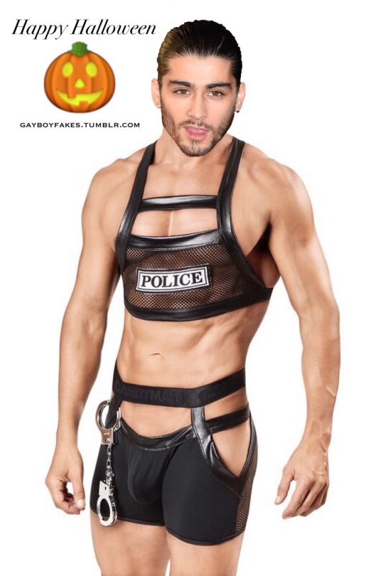 Halloween Is The Only Time That Zayn Can Dress Up As A Slut, But That Doesn’t Usually Stop Him 🍆👮🏽