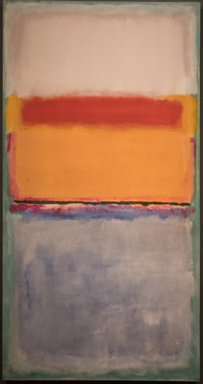 terminusantequem:Mark Rothko (American, 1903-1970), #10, 1952. Oil on canvas, 207.6 × 108 cm