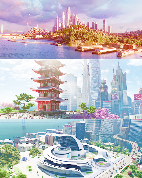 Big Hero 6: scenery porn