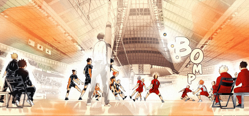 HQ Week Day 6,  We Don’t Need Things Like Memories —  Favorite Match   Karasuno vs. Nekoma, Sp