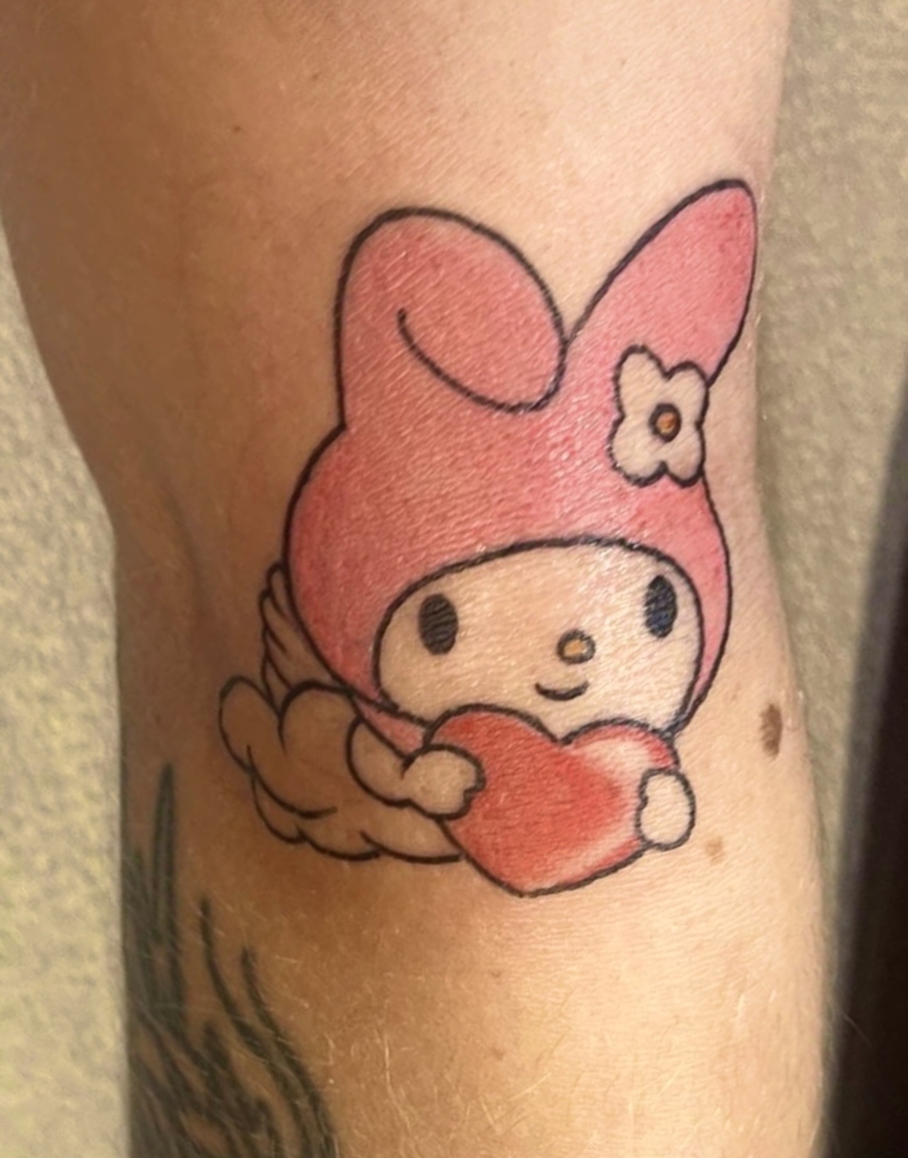 Tattoo uploaded by Pi lanlan    MELODY  KUROMI   I drew  this picture two years ago Thanks to meimeihairstylist for getting it  I have always wanted to do
