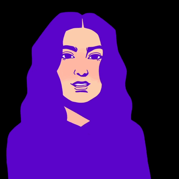 John And Yoko!!! From An Animation I Posted To My Tiktok! ❤️💜