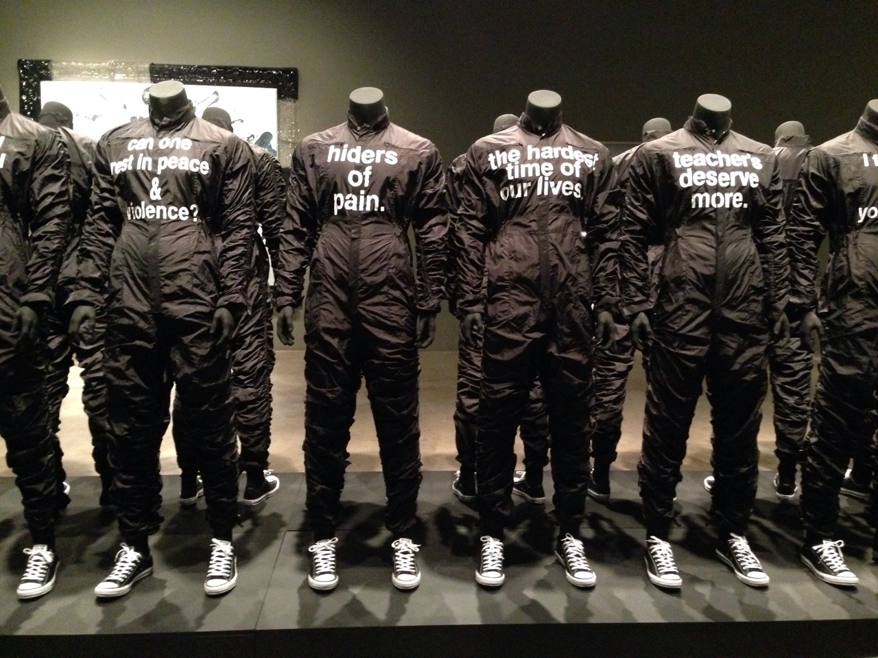 livesoundgirl:  2dgf:  I went to the André 3000 jumpsuit gallery at Art Basel  FUCK