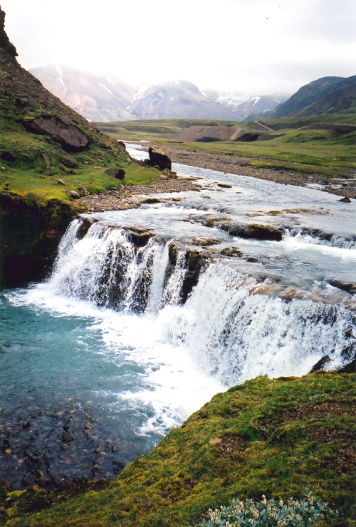Porn photo moonelk:  Iceland Waterfall (by Seven Block).