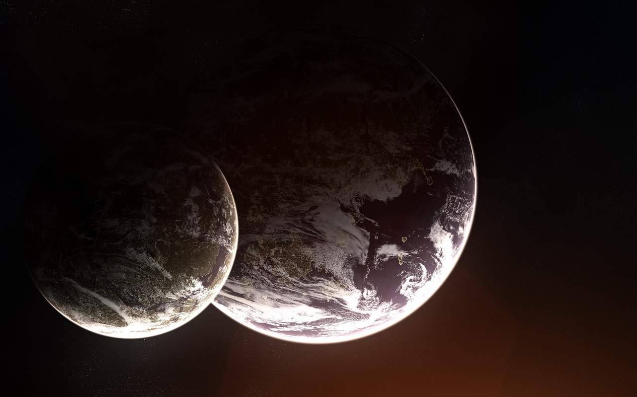 Astrônomos descobrem duas Super Terras em órbita de uma estrela