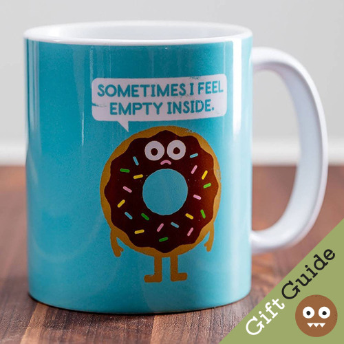 #GiftGuide: Mugs from Society6! Machine-washable ceramic, available in 11 &amp; 15oz options, and pe