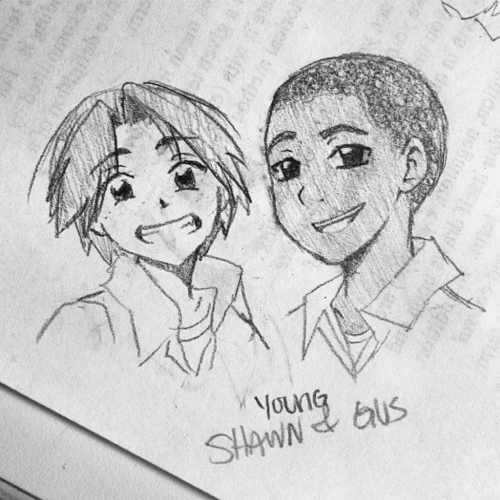 Lil Shawn and Gus doodle by *Roxy12333