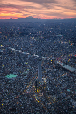 hiromitsu:  Tokyo Skytree by Sandro Bisaro on Flickr. 