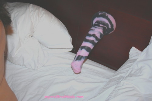 dailynymphoblog:My Exotic-Erotics Remus horse-cock dildo. wow a new one, please post more, thanks xx