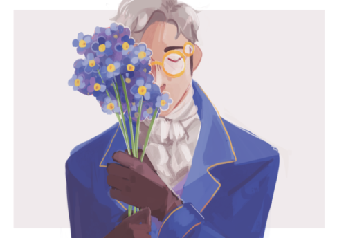 transmollymaukk: suites: legacy [ID start/ A digital drawing of Percy from Critical Role. Percy is a