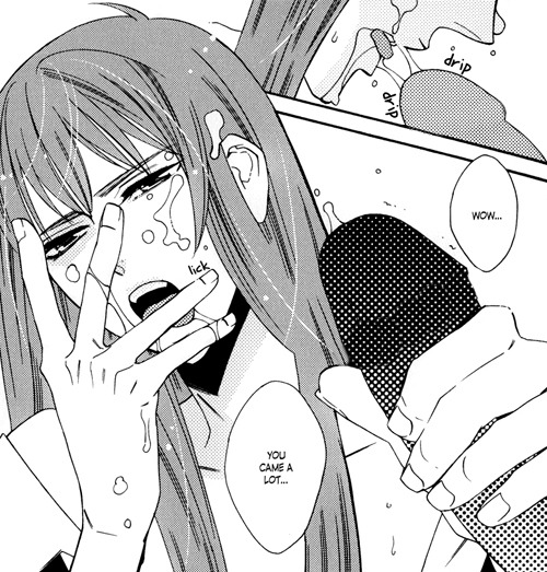Edi's reading yaoi