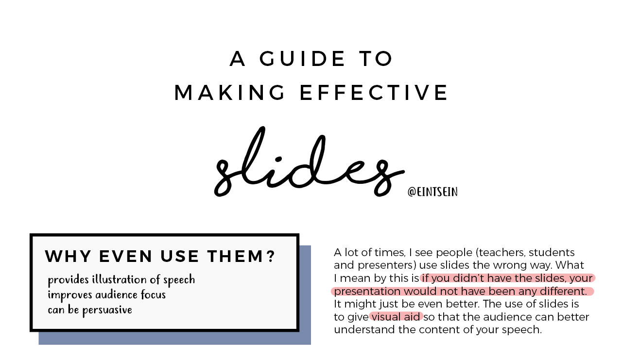 Eintsein A GUIDE TO MAKING EFFECTIVE SLIDESaka How To Create eintsein-a-guide-to-making-effective-slidesaka-how-to-create