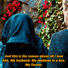 The Doctor And River Song + Being A Besotted Old Married Couple