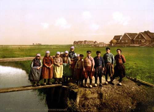 vintageeveryday:Wonderful vintage photochrom prints of the Netherlands before 1900.
