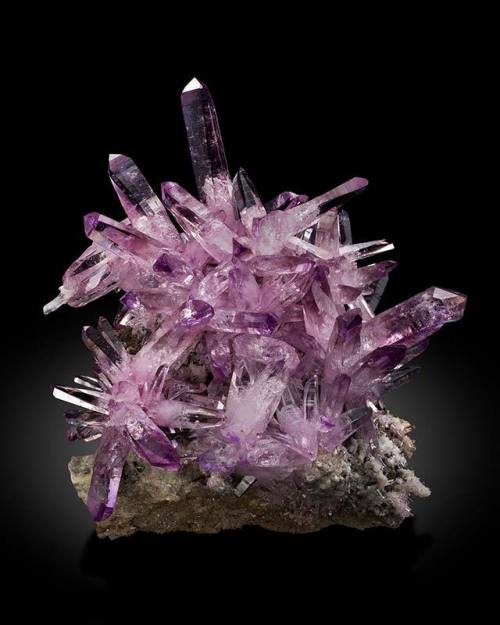 geologyin-blog: This beautiful amethyst embodies several characteristics of the best examples of its