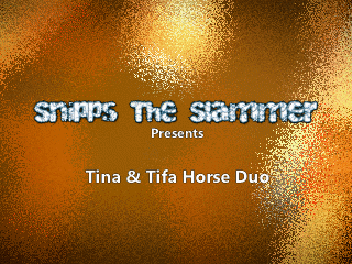 snippstheslammer: Tina &amp; Tifa Horse Duo (Mini-Project) - RELEASED -Animation