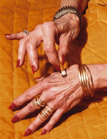 deadlyart:   TOILETPAPER - by Maurizio Cattelan and Pierpaolo Ferrari