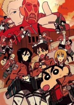 rin-loves-sukiyaki-okumura:  Attack on Titan