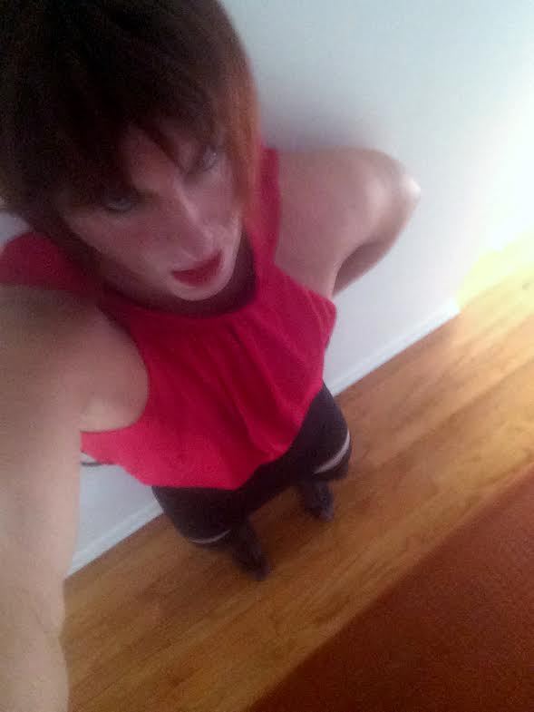 transensual:  Hi - Sissy Steve Kuhn here again.  Another pic of me. Please Reblog