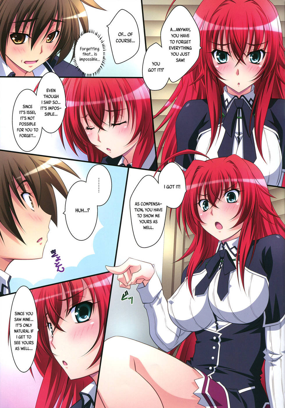 doujinsalad:  Scarlet Princess part 1 by Mahirutei http://www.fakku.net/doujinshi/scarlet-princess-i-love-rias-english