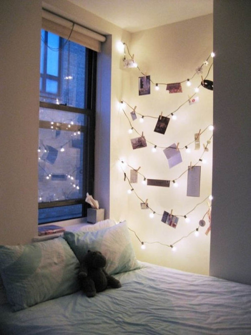 Displaying Your Photos with String Lights