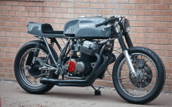 Caferacerpasion:  Awesome! 1971 Honda Cb750 K1 Â€ªâ€Žcafe Racerâ€¬ From