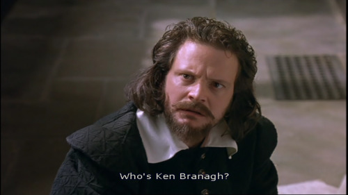 thisvideoisnotavailable:Colin Firth as William Shakespeare in Blackadder Back and Forth (1999)