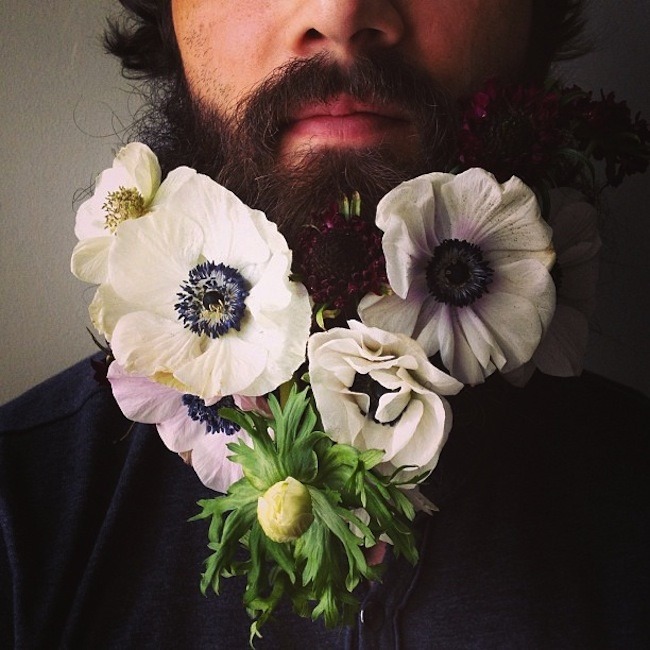 nourishyouruniverse:  fridayinfrance:  ivy-and-twine:MCM Part II   Flower Beards VZ WE MM VV PY